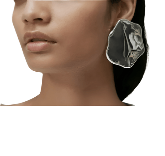 Solana Silver Sculpt Earrings | Chic Baubles Official Store